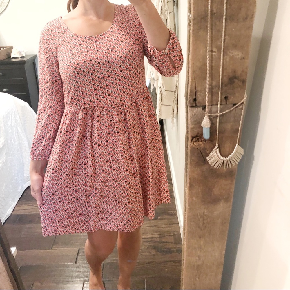 Old Navy oversized medium floral boho dress